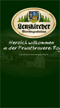 Mobile Screenshot of brauerei-rogg.de